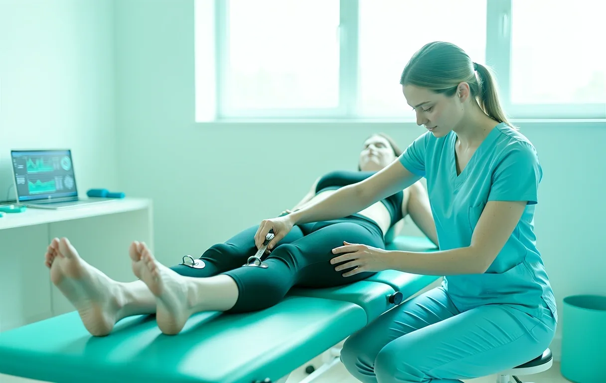 Precise kinesiotherapy technique